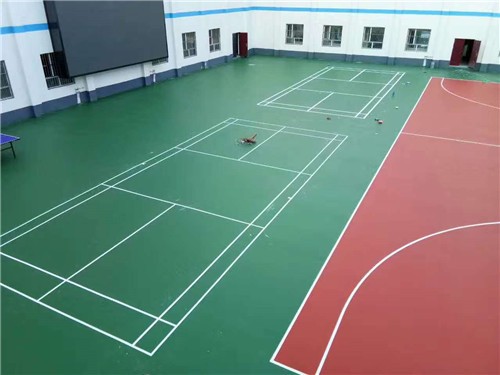 橡膠跑道案例沈陽某部隊(duì)球場
